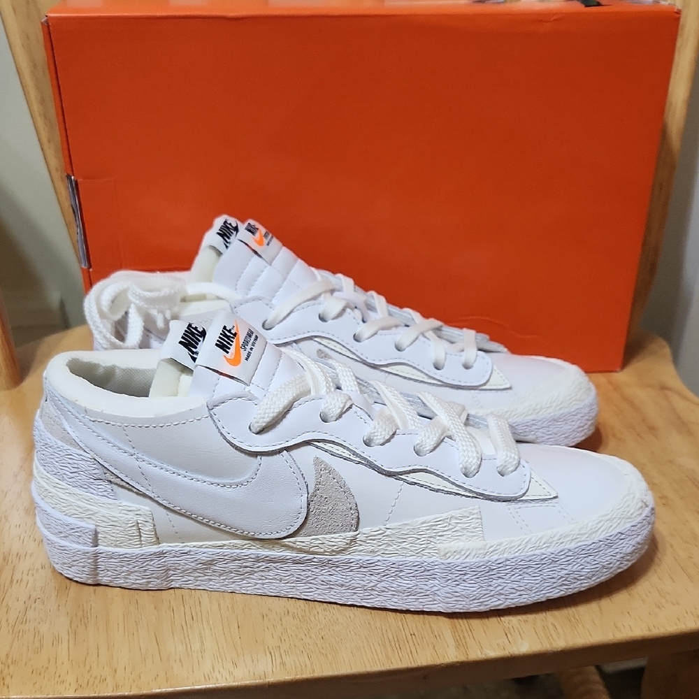 Nike Blazer Low Sacai White Sneakers